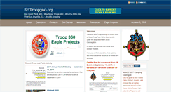 Desktop Screenshot of bhtroop360.org